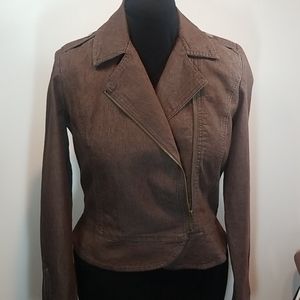 Stretch denim jacket